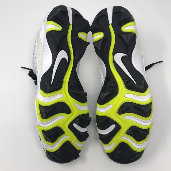 Nike Vapor Shark 3 Black White Football Cleats - Picture 7 of 10